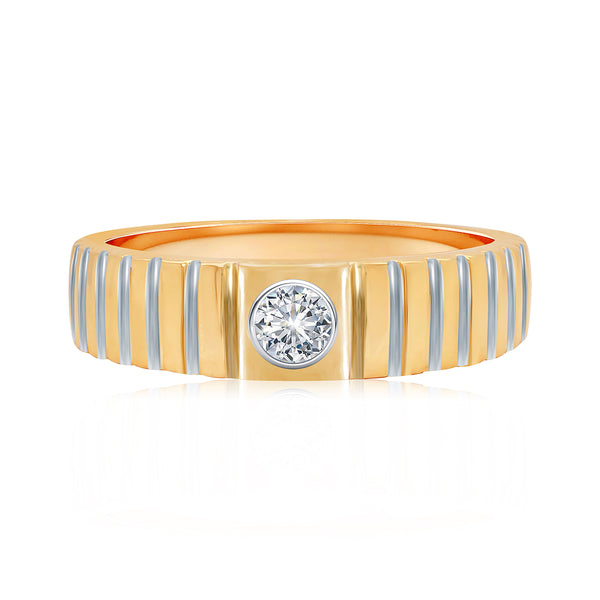 Classic Men's Diamond Band