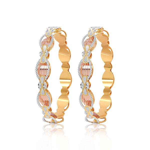 Exquisite Dubai Gold Bangles