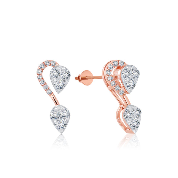 Morning Dew Diamond Earrings