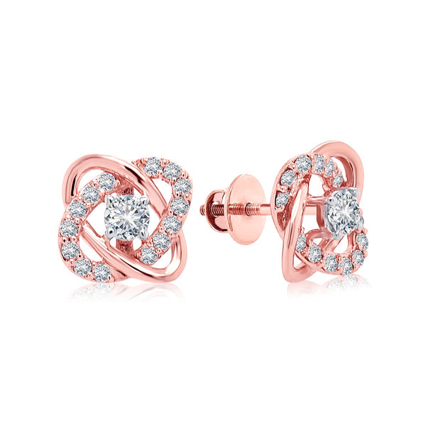 Galaxy Forevermark Solitaire Studs